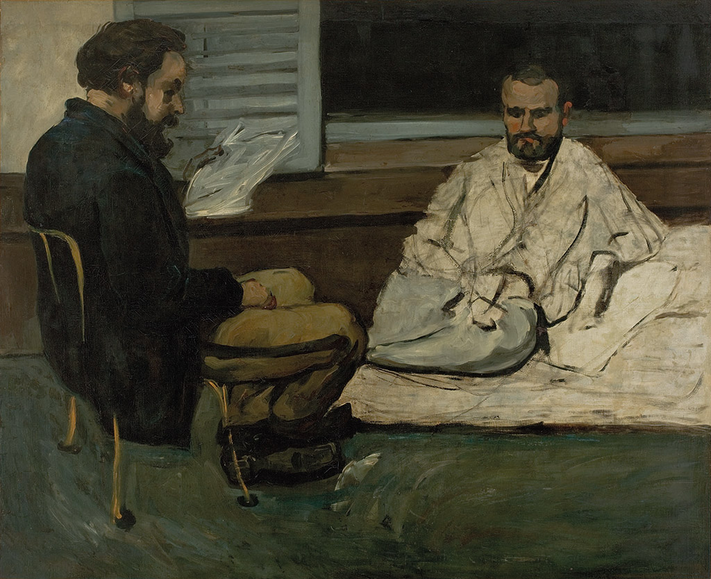 [Description: Photo of Paul Cézanne's oil painting 